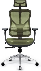 Diablo Chairs - Ergonomické kreslo Diablo V-Basic: čierno-zelená