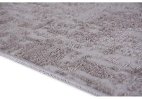 Sivo-svetlohnedé bavlnené nášľapy na schody v súprave 16 ks 25x65 cm Milan Vizon – Vitaus