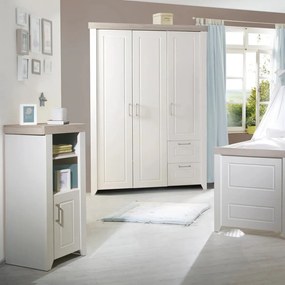 Biela detská knižnica 49x115 cm Felicia – Roba