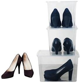 usporadejto.cz Box na topánky s vekom, na členkové topánky, BARBIE - 21 x 34 x 24 cm