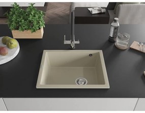 Mexen Pedro - drez granitový 56,0x46,0cm, 1-komorový, béžová, 6508561000-69