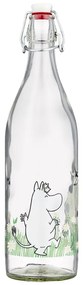 Sklenená fľaša Moomin Meadow 1l
