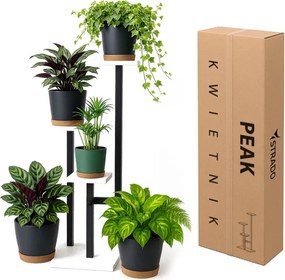 Stojan na kvety PEAK biely