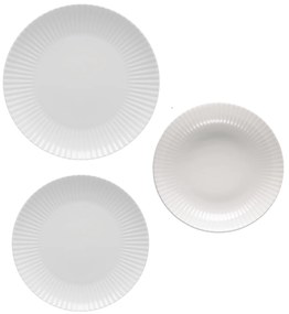 LUBIANA Daisy white tanierová súprava, 18 ks