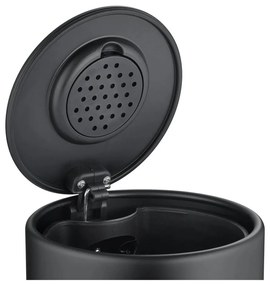 Matne čierny pedálový oceľový odpadkový kôš 3 l Modo – Blomus