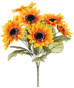 Slnečnica v pugete, 8 kvetov, 40 x 43 cm