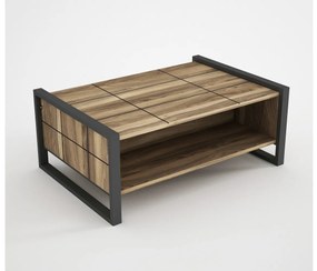 Dizajnový konferenčný stolík Tadashi 94,4 cm vzor orech