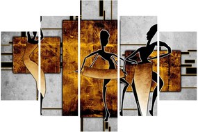 Obraz - Motívy Africkej kultúry (150x105 cm)