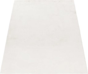 Ayyildiz, Kusový koberec Pouffy 5100 Cream, 60x110, biela, obývacia izba