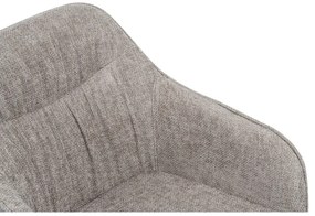 Jedálenská stolička LOREN sivá