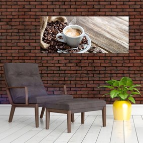Obraz - Espresso (120x50 cm)