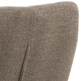 Otočné relaxační křeslo Paris taupe hnědé