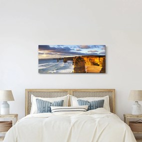 Obraz morských útesov (120x50 cm)