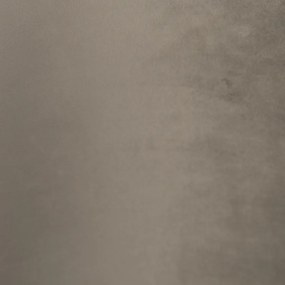 Zamatové tienidlo na lampu sivohnedé 40/40/40 so zlatým interiérom