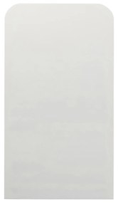 Paco polica biela 95x180 cm