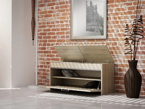 Sedací botník Degas dub sonoma