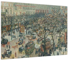 Obraz - Camille Pissarro, Boulevard des Italiens, Morning, Sunlight, reprodukcia (70x50 cm)