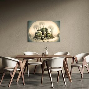 Obraz - Rozprávkové chalúpky (90x60 cm)
