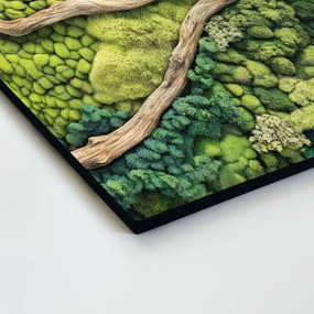 DUBLEZ | Imitácia machového obrazu - Konár v lese