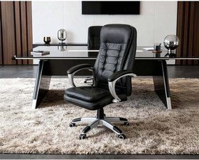 Otočná kancelárska stolička Sofotel 322 - čierna