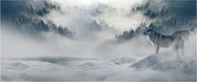 Obraz vlkov (120x50 cm)
