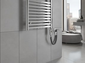 Mexen Hades, elektrické vykurovacie teleso 1500 x 500 mm, 600 W, chrómová, W104-1500-500-2600-01