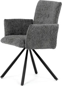 Jedálenská stolička sivá DCH-W1117 GREY2
