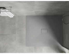 Mexen Hugo, SMC obdĺžniková sprchová vanička 120 x 100 cm, šedá, 42611012