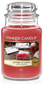 Vianočná vonná sviečka Yankee Candle - Letters to Santa Veľkosť: Veľká