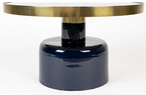 Kovový okrúhly odkladací stolík ø 60 cm Glam – Zuiver