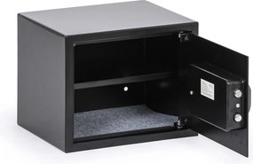 Nábytkový sejf s elektronickým zámkom a LCD displejom, 300 x 380 x 300 mm