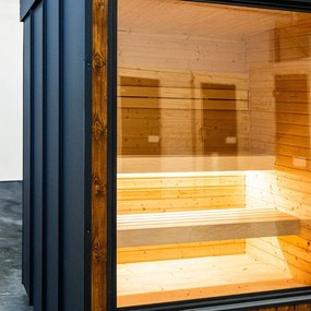 Shop Market Fínska sauna Alavus Antracit