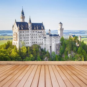 Fototapeta Vliesová Neuschwanstein 104x70 cm