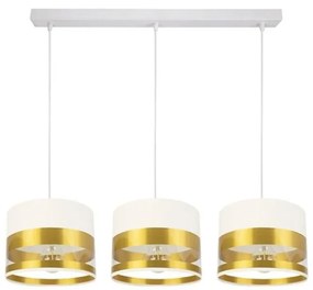 Luster na lanku MILO 3xE27/60W/230V zlatá