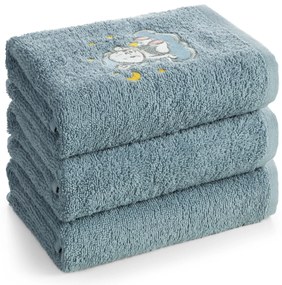 DETSKÝ BAVLNENÝ UTERÁK BABY75 70X140 CM SVETLOMODRÁ