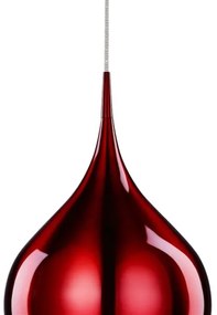 Searchlight - Luster na lanku VIBRANT 1xE27/60W/230V červená