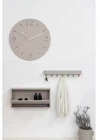 Sivo-béžová kovová skrinka na topánky Billy – Spinder Design