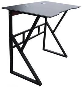 Herný počítačový stôl GAMER STL20CZ 100x60 cm čierny