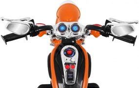 Ramiz Motorka Chopper NightBike oranžová