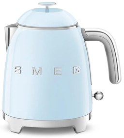 Svetlomodrá rýchlovarná kanvica z nehrdzavejúcej ocele 800 ml Retro Style – SMEG