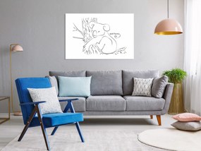 Artgeist Obraz - Sleepy Koala (1 Part) Wide Veľkosť: 120x80, Verzia: Na talianskom plátne