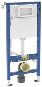 Geberit Duofix Basic pre závesné WC, so splachovacou nádržkou Delta (UP100), 458.103.00.2