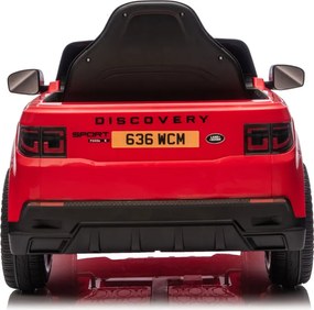 LEAN CARS Land Rover Discovery DLS-K06 Červené batériové vozidlo