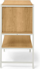 Detský komoda »GRADE« s posuvnými dverami, vzhľad dreva