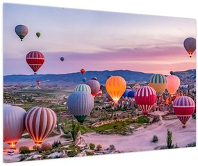 Obraz - Teplovzdušné balóny (90x60 cm)