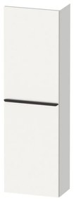 DURAVIT D-Neo závesná polovysoká skrinka, 1 dvierka, pánty vľavo, 400 x 240 x 1320 mm, biela matná, DE1318L1818