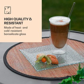 Feelino DUOS, dvojstenný pohár, 400 ml, vrátane lyžičky