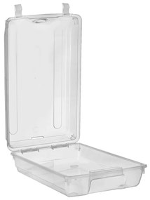 2. akosť - Box na topánky, uzamykateľný, určený na pánske topánky, HOLE 37x29x13cm