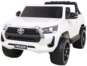 RAMIZ Elektrické autíčko Toyota Hilux DK-HL860 - biele - motor 4x45W - BATÉRIA - 1x12V14Ah - 2024