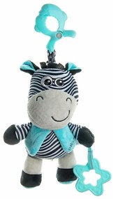 Baby Mix Vzdelávacia plyšová hračka so sponouZebra, 17 cm